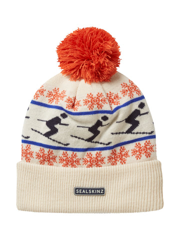 Cold Weather Roll Cuff Waterproof Beanie Hat